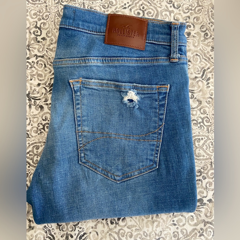 Hollister, Jeans, for men, blue, W34 L32